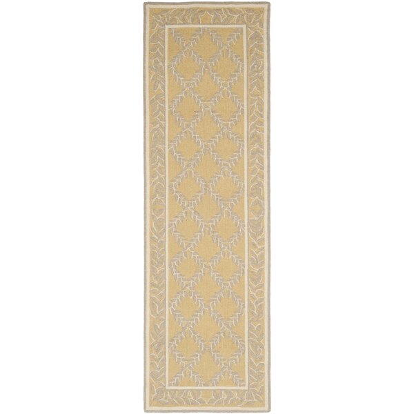 Winston Porter Jonsson Hand Hooked Wool Geometric Rug Reviews Wayfair